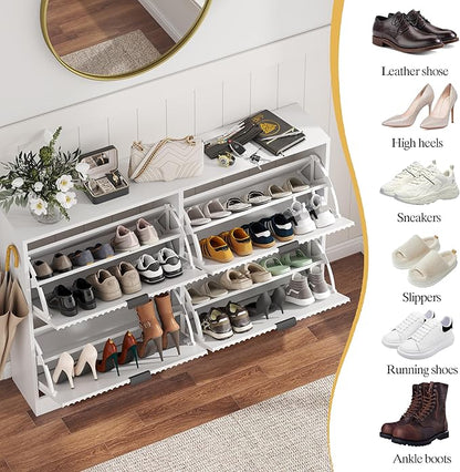 Shoe Cabinet Storage for Entryway - Image 4