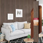 Avana Modern Acoustic Wood Wall Panels – 94.4 x 12.6 Inch Walnut Acoustic by AvanaHome