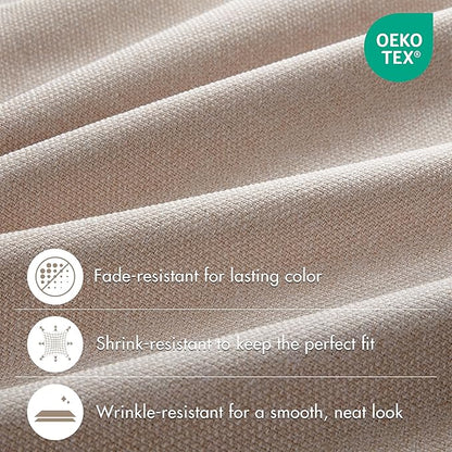 Madison Park Karien 100% Blackout Curtains 52x84 – Linen, 2-Layer Noise - Image 3