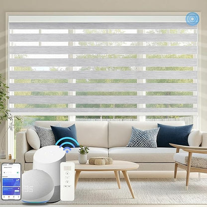 COOLWINDS Motorized Zebra Blinds by Home