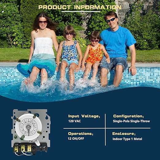 T101M Mechanical Time Switch, 24-Hour 120 V Mechanical Time Switch, Mechanism - Image 2