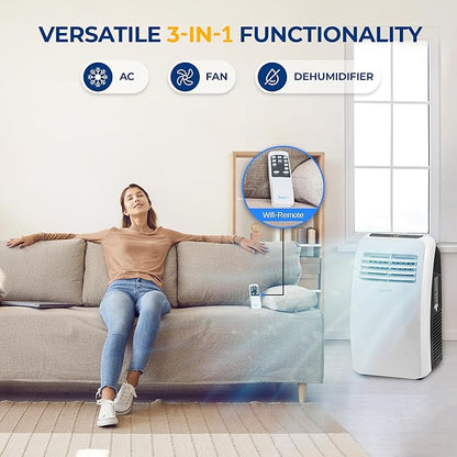 SereneLife 3-in-1 Portable Air Conditioner - Image 3