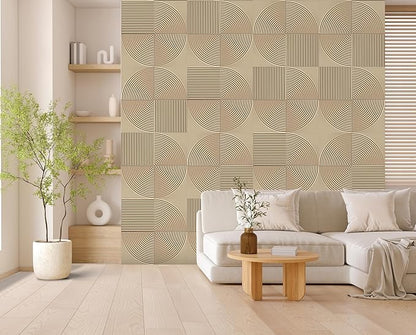 From Plain To Beautiful In Hours 9002 Arc Swell PVC 12 in x 12 in Peel and - Image 8