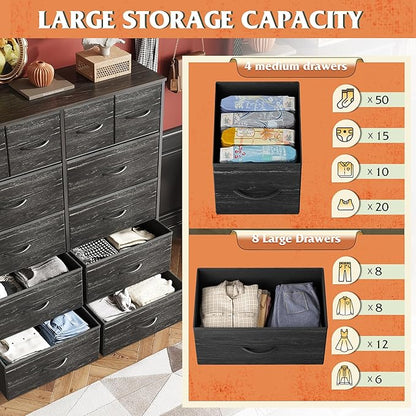 WLIVE Tall Dresser for Bedroom - Image 5