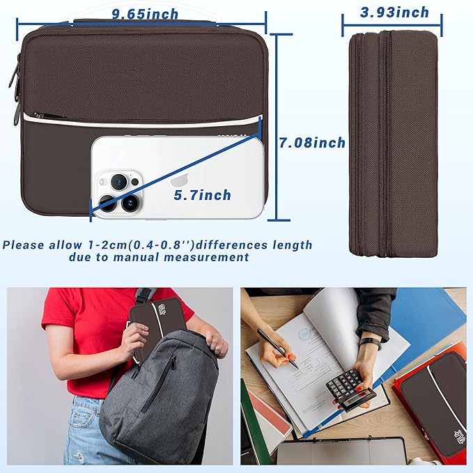 Electronics Organizer, Travel Cord Organizer Pouch, Portable Cable Organizer - Image 4