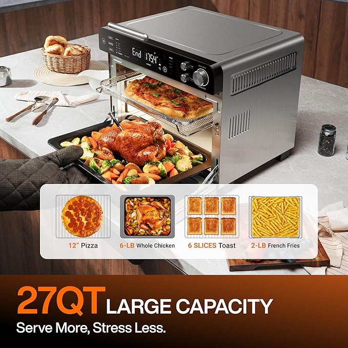 Typhur Sync Oven with Smart AI Wireless Meat Thermometer Probe, 12‑in‑1 - Image 7