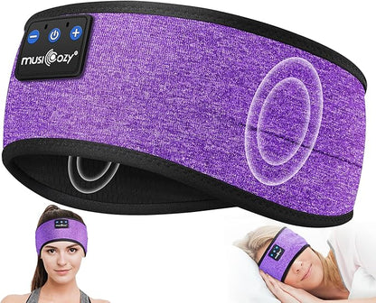 MUSICOZY Sleep Headphones Wireless, Grape Purple by MUSICOZY