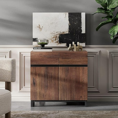Wampat Modern TV Stand for 40 inch TVs, Entertainment Center Console - Image 4