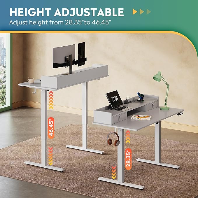 DEVAISE 48×24 Inch Electric Standing Desk - Image 6