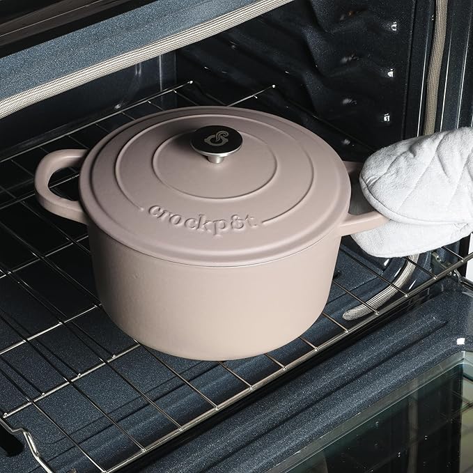 Crock-Pot Artisan 5-Quart Round Cast Iron Dutch Oven - Image 6