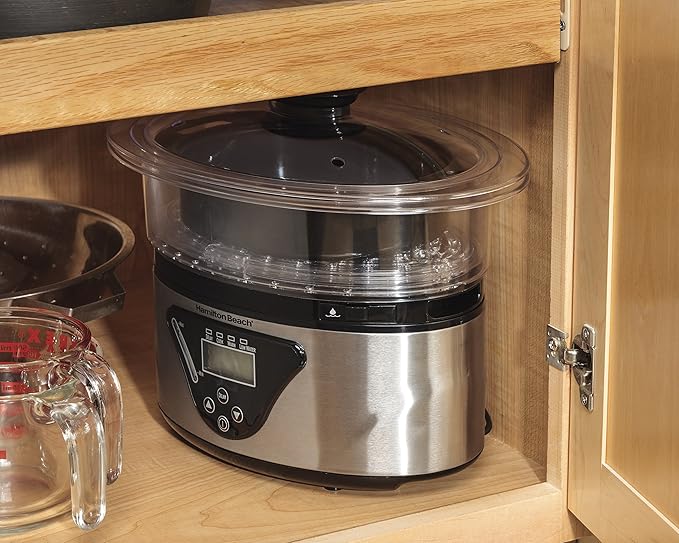 Hamilton Beach Digital Electric Food Steamer & Rice Cooker - Image 10