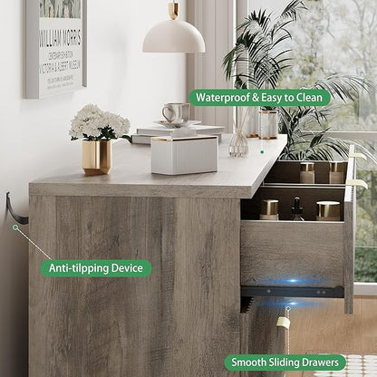Fluted Dresser for Bedroom - Image 5