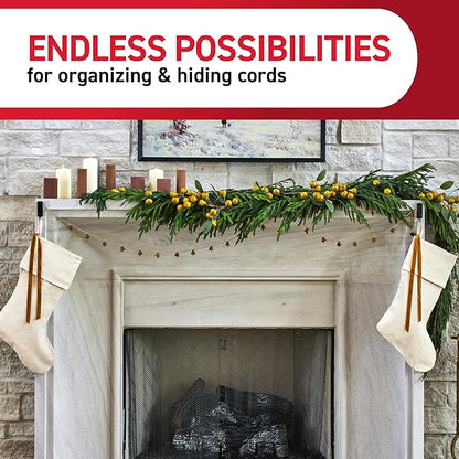 Command Garland Holder, Fireplace Mantle Garland Holder - Image 6