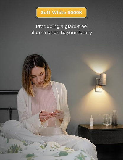 L LOHAS LED 4X Night Light Plug in, LOHAS Modern Night Light - Image 6