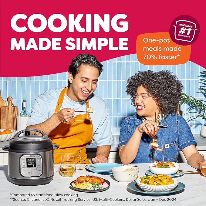 Instant Pot Duo 7-in-1 Mini Electric Pressure Cooker, Slow Rice Cooker - Image 5