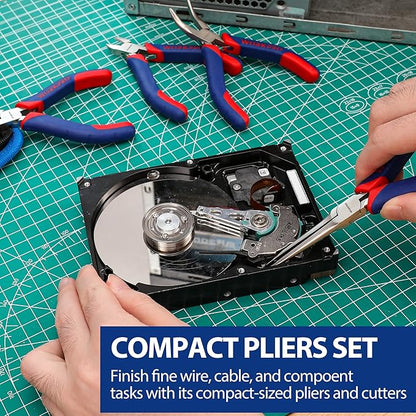 WORKPRO 33PCS Precision Repair Tool Set Includes Pliers Set, Screwdrivers Set - Image 6