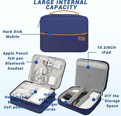 Electronics Organizer, Travel Cord Organizer Pouch, Portable Cable Organizer - Image 5