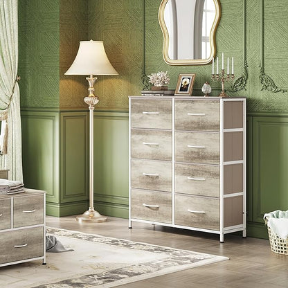 WLIVE Fabric Dresser for Bedroom, Tall Dresser - Image 2