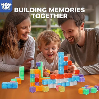 TOY Life 36PCS Magnetic Blocks for Kids Ages 4-8, Magnetic Building Blocks for - Image 7