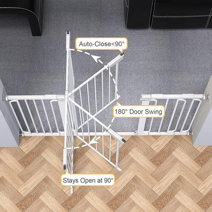 Cumbor 29.7-57" Extra Wide Baby Gate - Image 4