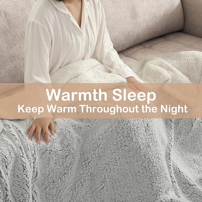 Electric Heated Blanket Full Size 72"×84" - Image 4