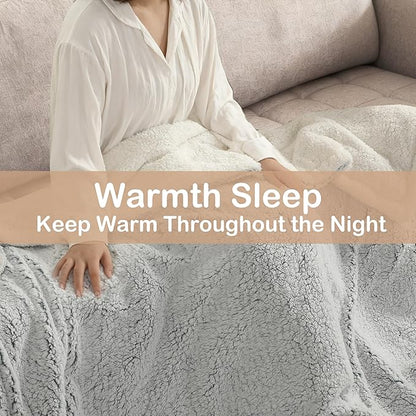 Electric Heated Blanket Full Size 72"×84" - Image 4
