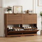 Shoe Cabinet Storage for Entryway by HUANLEGO
