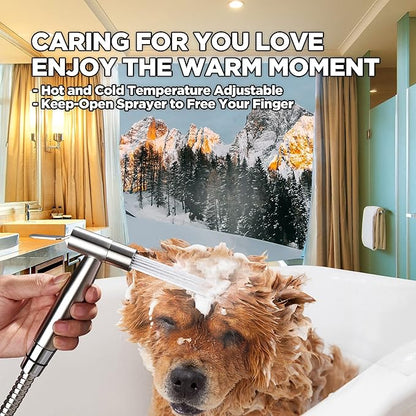 Handheld Bidet Sprayer for Toilet, Bidet Attachment for Warm Water, Hot and - Image 2