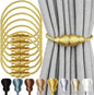 Nieffeiy Magnetic Curtain Tiebacks Outdoor Curtain Tie Backs Rope Decorative by CurtianTiebacks