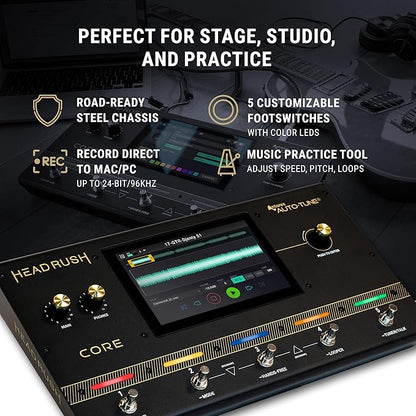 HeadRush Core - Guitar and Vocal Multi Core Effects Amp Modeling Processor - Image 5