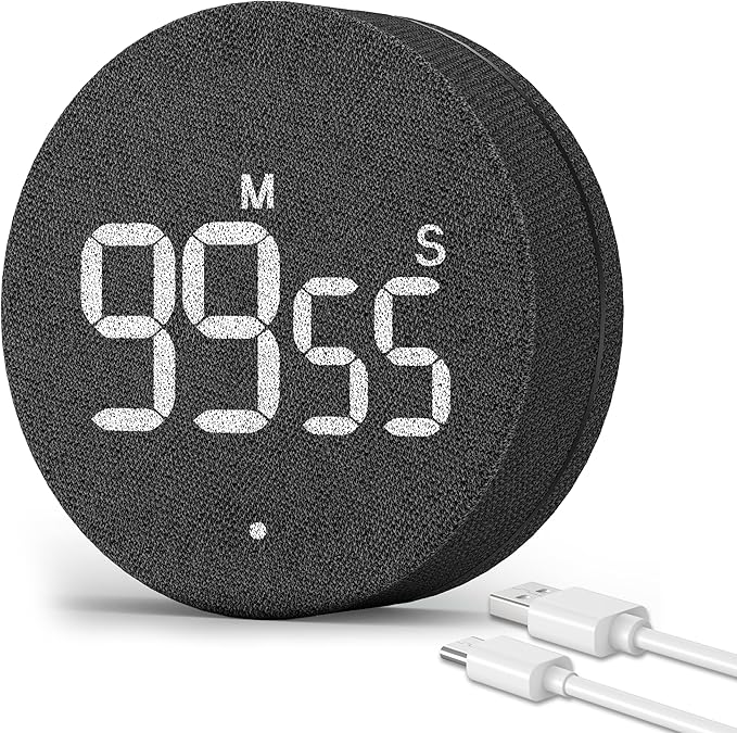 AVINIA Desk Timer for Productivity Magnetic Digital Kitchen Timer Rechargeable by AVINIADigitalTimer