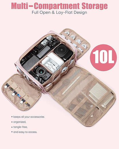 Cable Organizer Bag, Travel Cord & Charger Organizer Pouch - Image 2