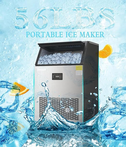 Commercial Ice Maker Machine, 130Lbs/24H - Image 2