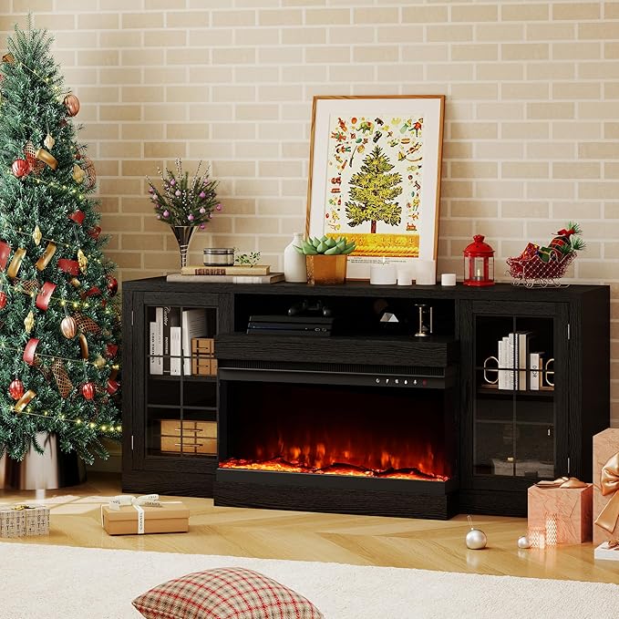 CharaVector 63 inch Fireplace TV Stand - Image 7