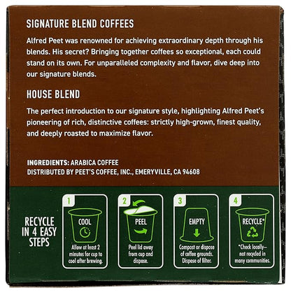 Peet's Coffee House K Cup Coffee Pods - Image 6