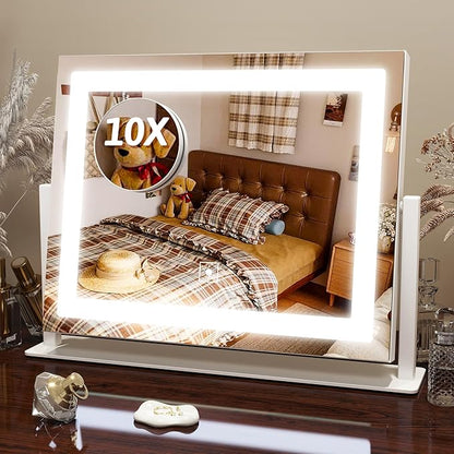 FENNIO Vanity Mirror with Lights, 3 Color Modes & Brightness Adjustable by FENNIOLEDMIRRORS