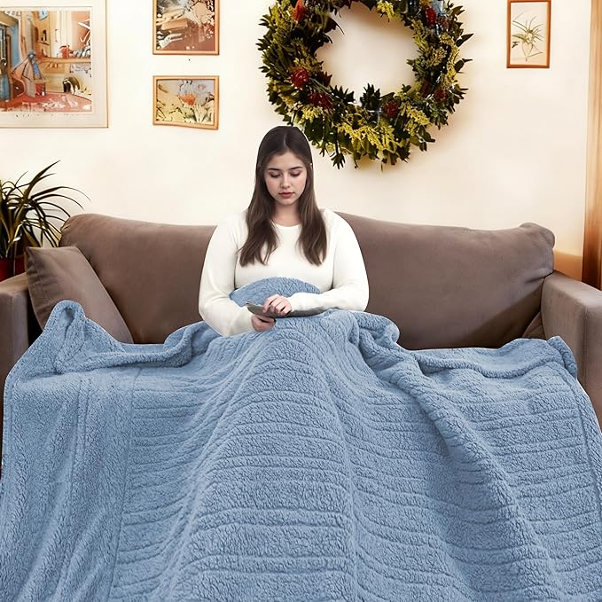 Electric Heated Blanket Full Size 72"×84" - Image 2