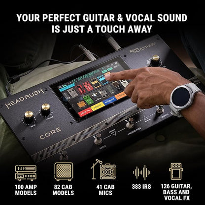 HeadRush Core - Guitar and Vocal Multi Core Effects Amp Modeling Processor - Image 3