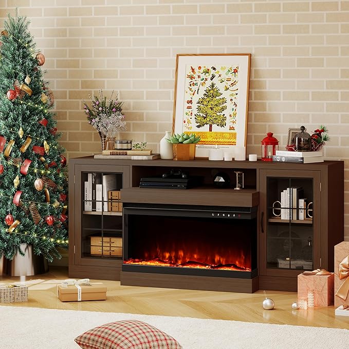 CharaVector 63 inch Fireplace TV Stand - Image 7