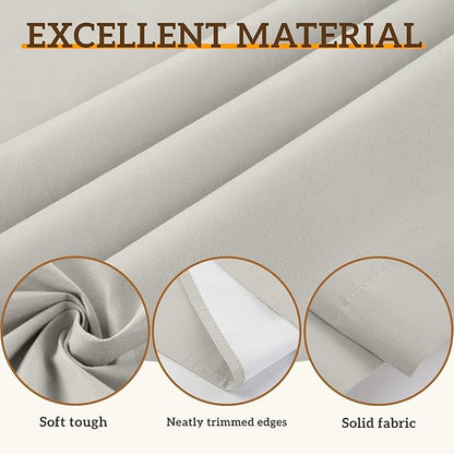 100% Blackout Curtains 95 Inch Length - Image 8