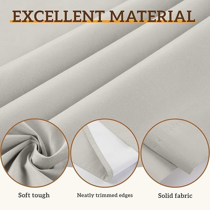 100% Blackout Curtains 54 Inch Length - Image 8