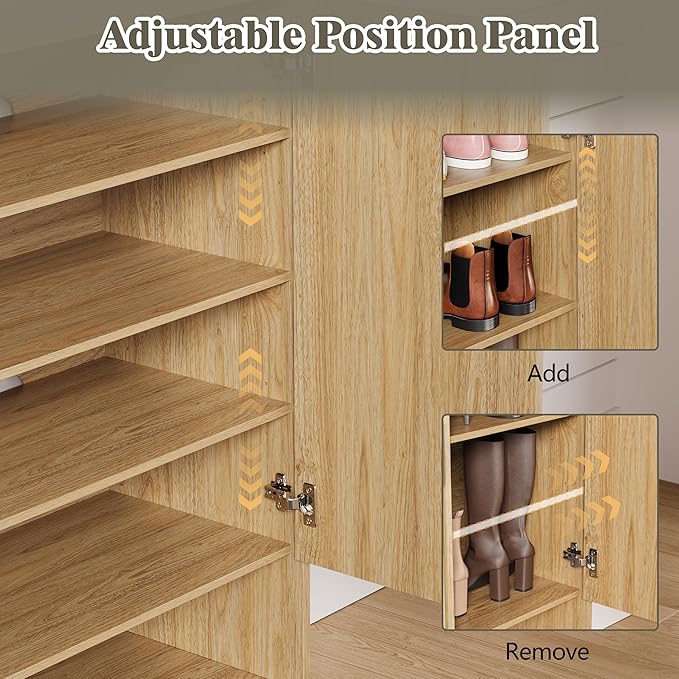 Shoe Cabinet Storage for Entryway - Image 4
