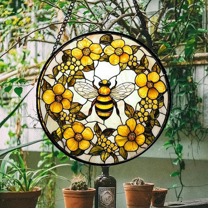 AMDERVEN Stained Glass Window Hanging - Image 5