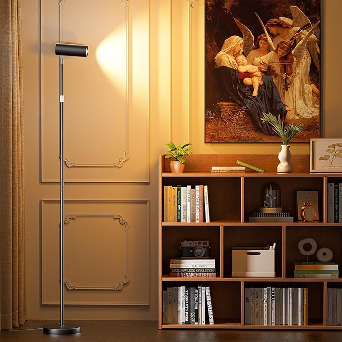 SIBRILLE Spotlight Floor Lamp, Tall LED Standing Lamp - Image 2
