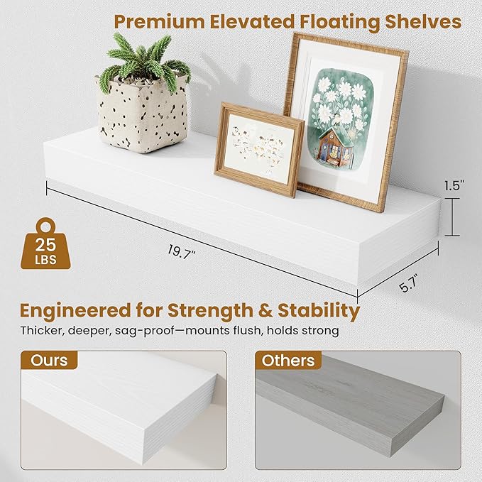 Fun Memories Floating Shelves Bathroom - Image 2