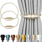 Nieffeiy Magnetic Curtain Tiebacks Outdoor Curtain Tie Backs Rope Decorative by CurtianTiebacks
