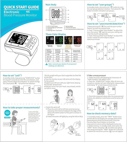 VivaGuard Wrist Blood Pressure Monitor - Image 9