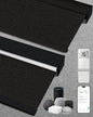 Kincmo Motorized Blinds with Remote, 100% Blackout Motorized Roller Shades Work by KincmoBlinds