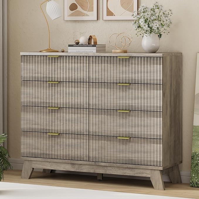 Fluted Dresser for Bedroom - Image 4