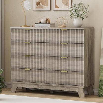 Fluted Dresser for Bedroom - Image 4
